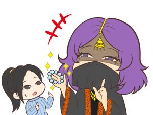 パワーストーンを売りつける占い師