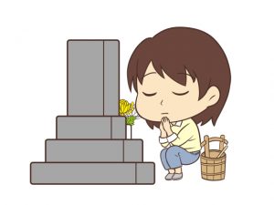 お墓参り