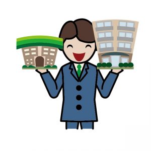 不動産の営業マン