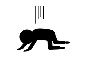 騙されてショックを受ける