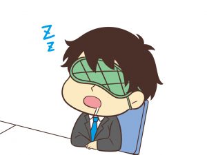 仕事のパフォーマンス向上のために昼間の短時間仮眠（昼寝）をする人
