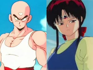 ドランボールの天津飯とサザンアイズのパールバティー四世