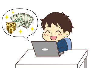 不労所得、アフェリエイトや広告収入でお金を稼ぐ人