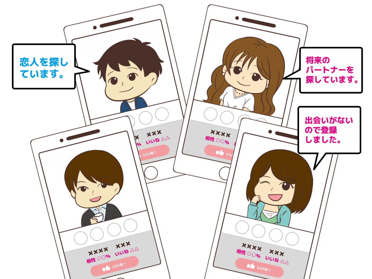 マッチングアプリ