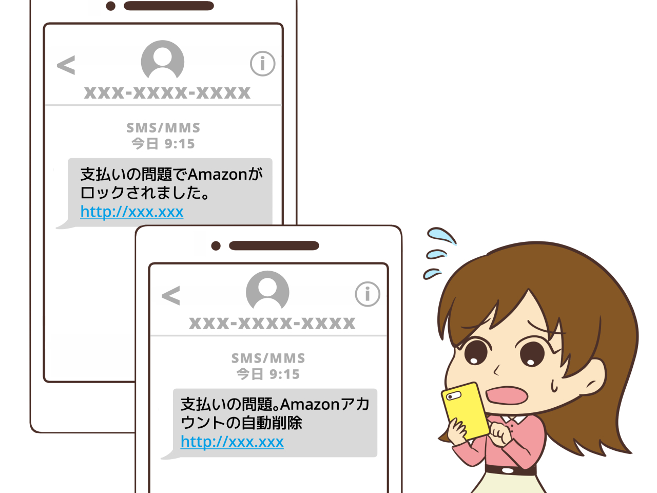 年々巧妙になるフィッシ6 ング詐欺の手口（Amazon関連の詐欺）